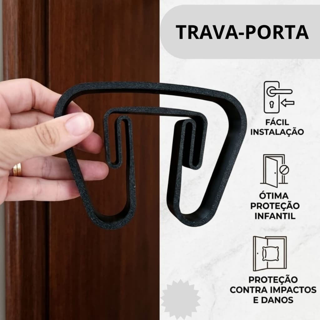 Protetor De Porta Proteção Segurança Salva Dedos De Criança Proteção contra bater
