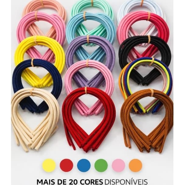 kit 12/ 24 UNIDADES  tiaras encapadas de cadarço acessório cabelo 10 MM