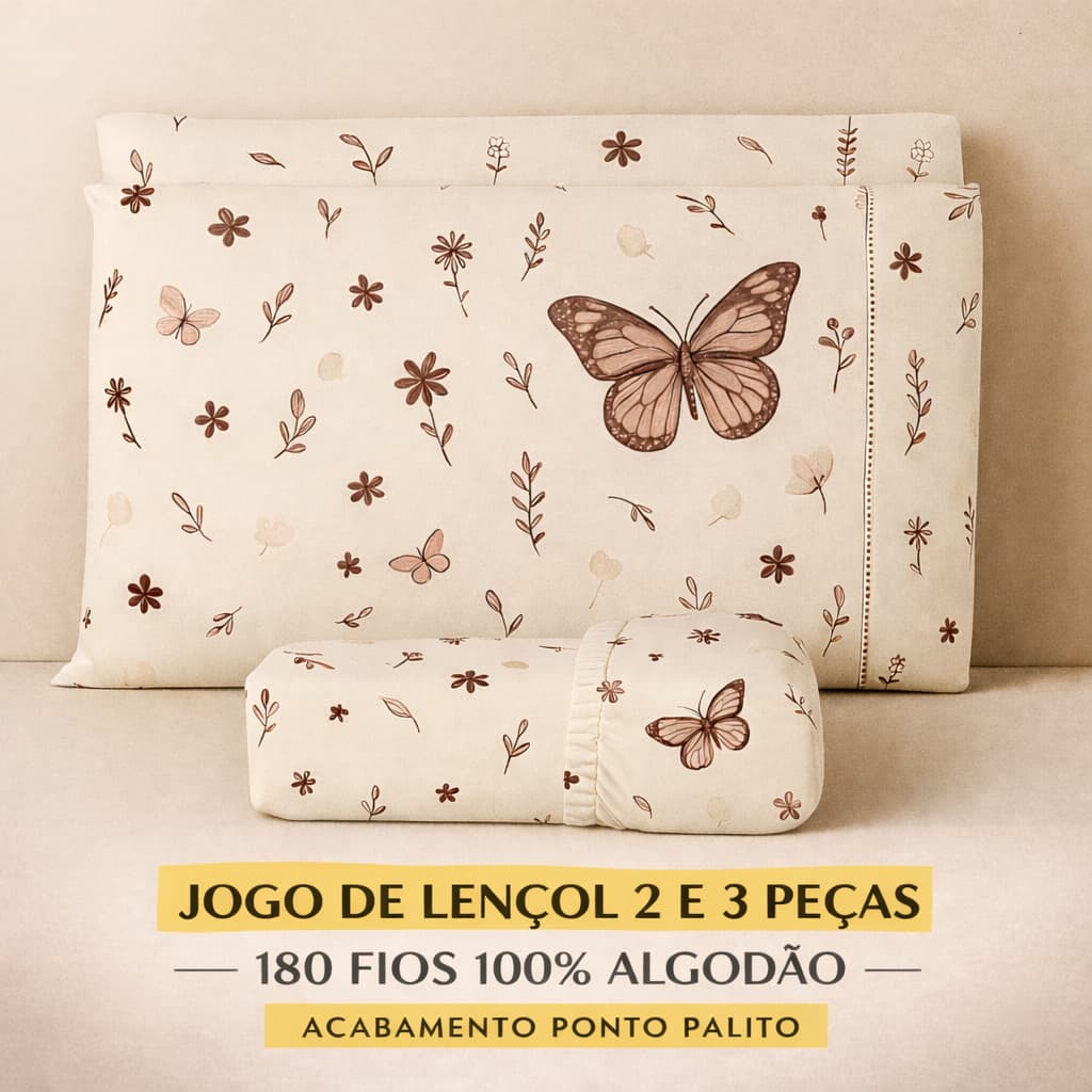 JOGO DE LENÇOL 3 PEÇAS 180 FIOS 100% ALGODÃO PREMIUM SOLTEIRO CASAL QUEEN KING