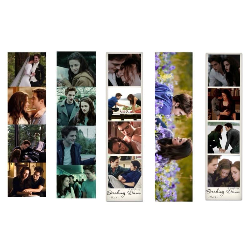 Marcador De Livro Crepúsculo 5 unidades Twilight Diários de um Vampiro