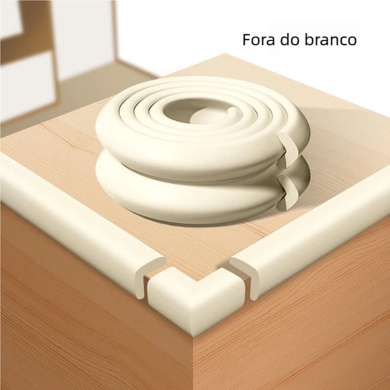 Protetor de Parede Quina Cantoneira Fita de Proteção Resistente