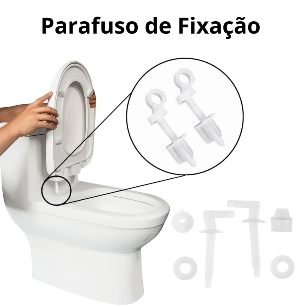 Parafuso de Fixação para Assento Sanitário Atlas Primafer