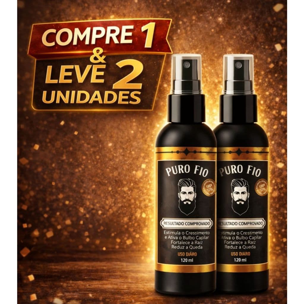 Kit 2 X Tônico Capilar Pro Barber MinoxDNACapilar Spray 120ml Crescimento Barba Cabelo Rápido Envio Imediato