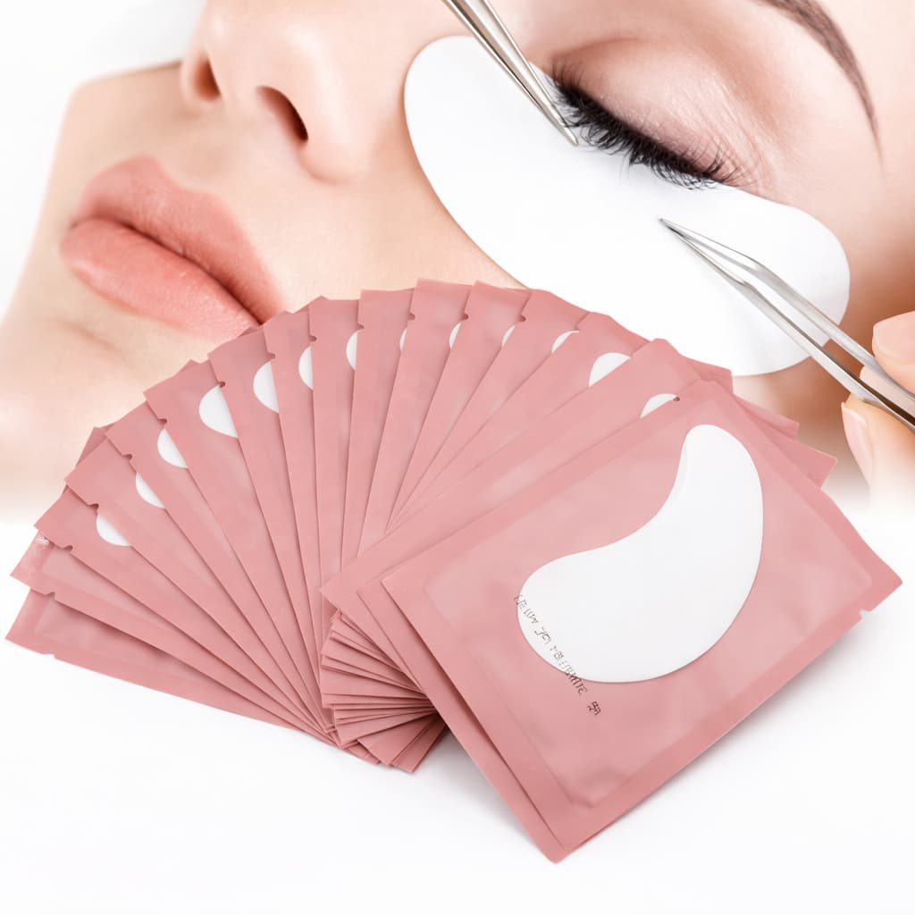 Kit 1000un Protetor de Pálpebra em Gel Patch Pad Alongamento Cílios