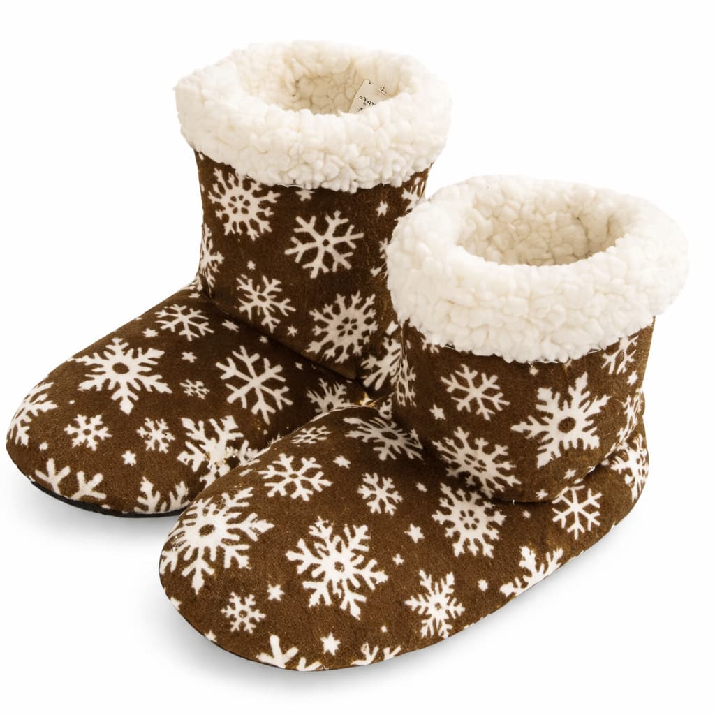 Pantufa Bota Adulto Estampa Forrada Quentinha Antiderrapante