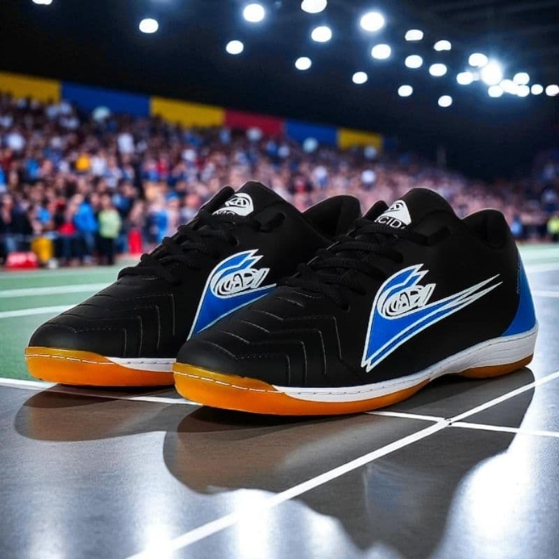 Chuteira Futsal Unissex Juvenil Adulto Torcida Clube Leve Macia Solado Costurado Antiderrapante