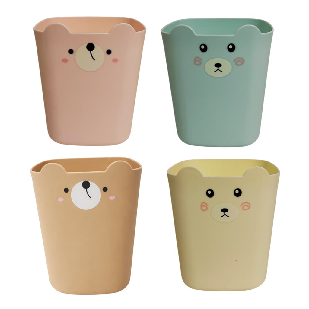 Organizador de Mesa Urso Porta Objetos Fofo Decorativo