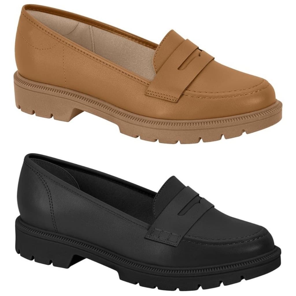 Tênis Sapato Feminino Beira Rio Oxford Mocassim Tratorado 4283.115