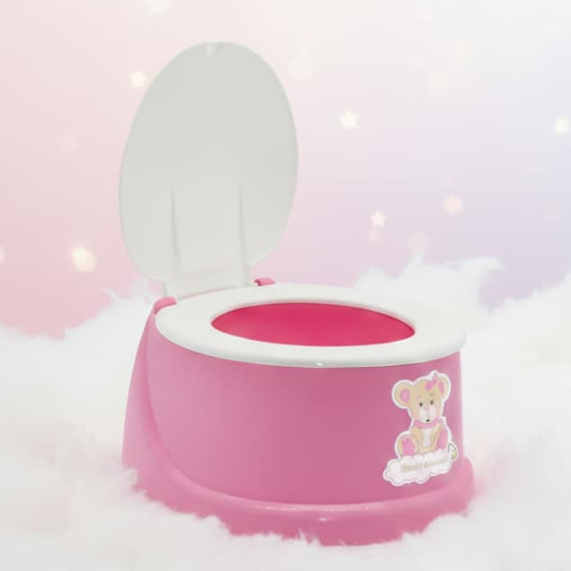 Penico Infantil Troninho com Assento Anatômico com Tampa Ideal para Desfralde Bebê até 2 Anos