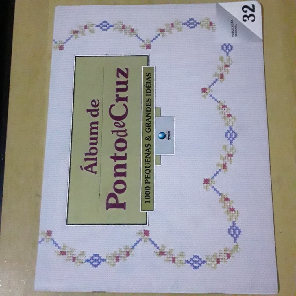 PL68 REVISTA ÁLBUM DE PONTO DE CRUZ Nº32