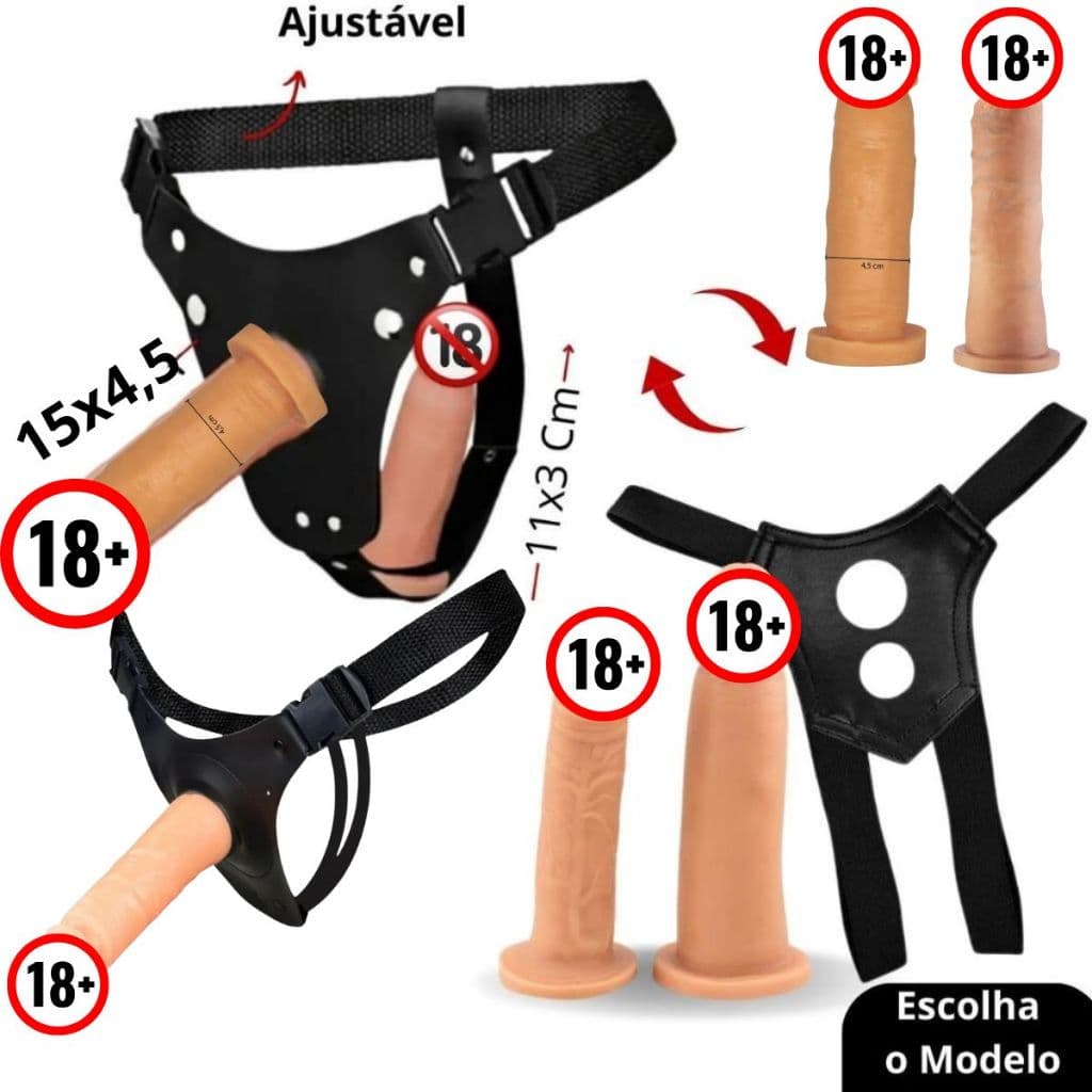 Cinta peniana Dupla invertida strap On Cintaralho Calcinta +Pênis Borracha Realísticos Dildo Consolo