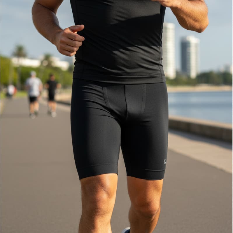 Bermuda Térmica Lupo 70050 Dry e Antibacteriana Masculina