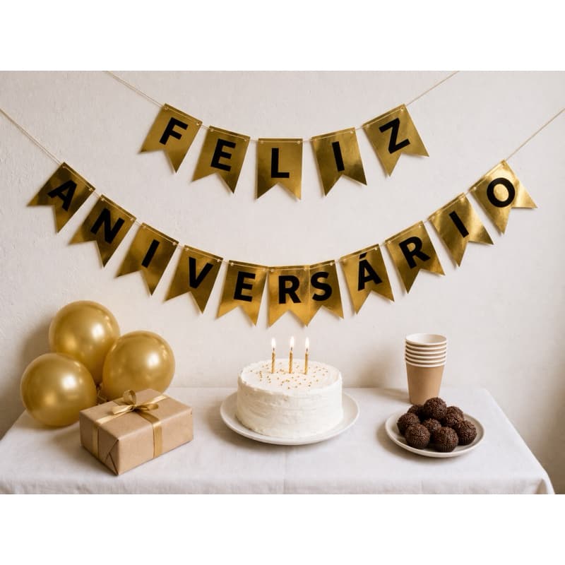 FAIXA DE FELIZ ANIVERSÁRIO