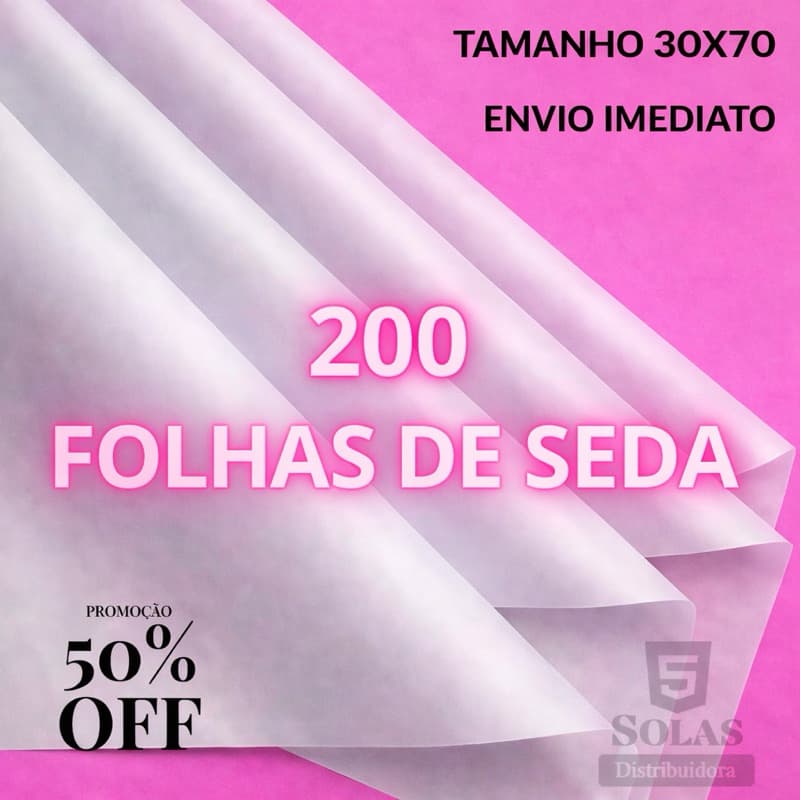 PAPEL SEDA 30x70  FOLHAS  GRANDES ENVIO IMEDIATO.