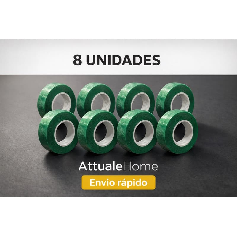 Kit 2 a 8 Rolos Fita Dupla Face 2M- DuplaFace Para Parede Fita Adesiva Fixa ExtraForte Transparente