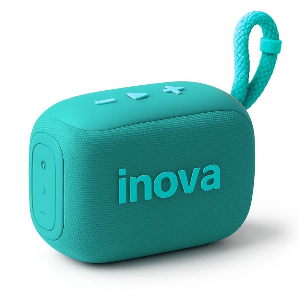 Caixa de som Inova Bluetooth Diferenciada com Pen Drive Tws Audio Esportivo e Aprova D'água