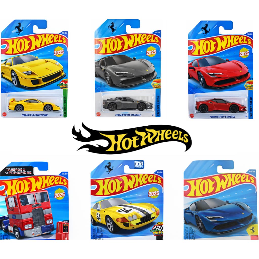 Hot Wheels Mainline/Basico Original 1:64 - Modelos Variados | Colecionável Novo e Lacrado