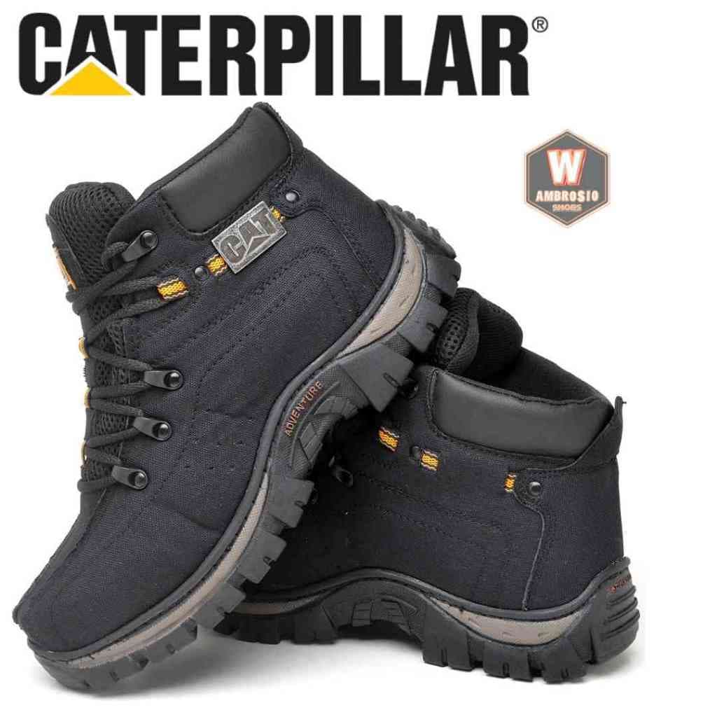 Bota Masculino CAT Botinha Coturno ADVENTURE  Original