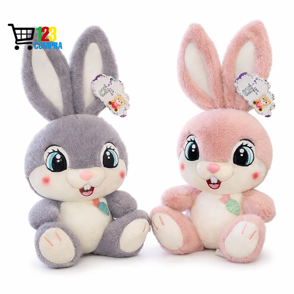 Pelúcia Coelho Páscoa 40cm Grande e Macio – Edição Especial