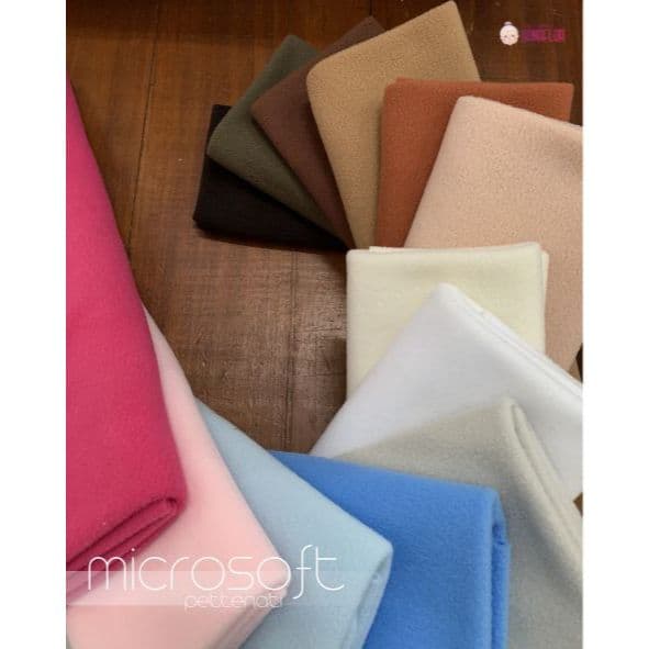 Tecido Microsoft 1Metro x 1,60m tecido Hipoalérgico para Mantas e Naninhas
