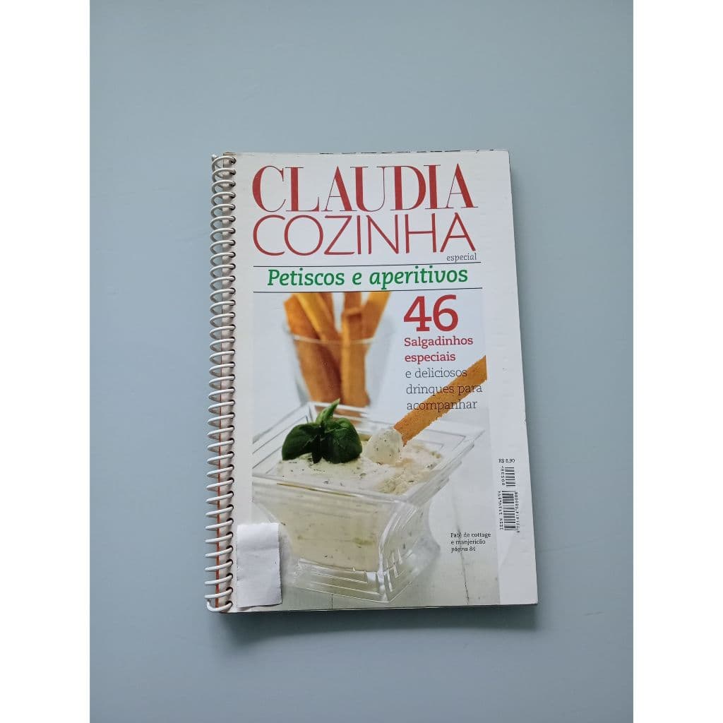Revista Claudia Cozinha Petiscos E Aperitivos Ad434 (Usado)