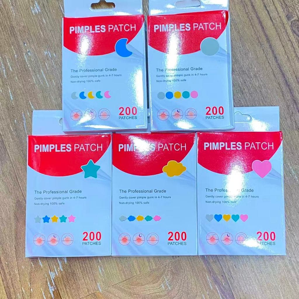 kit 40/80/120/200 ADESIVOS Hidrocolóides para ACNE Secativo SECA ESPINHAS CURATIVO Anti-Espinha