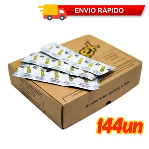 Preservativo Não Lubrificado Camisinha sem Lubrificação Blowtex 144un uso Clínico Médico