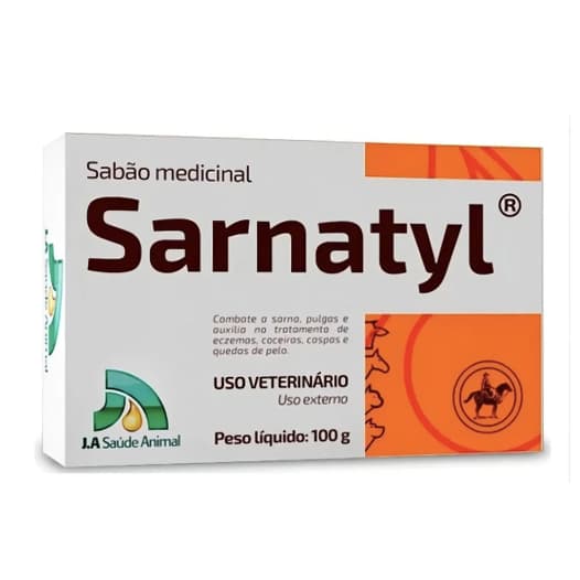 Sabonete Sarnatyl contra Sarnas e Piolhos 100g