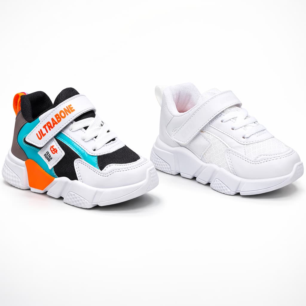 Kit 2 Tênis Infantil Casual Sapato Calce Fácil Sapatênis