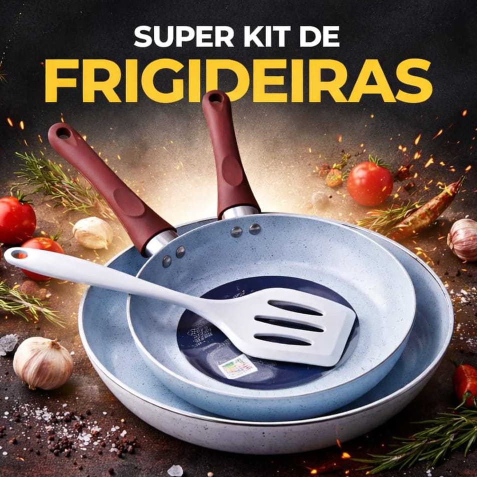 Frigideira Indução Cerâmica Antiaderente Fogão Cooktop gás