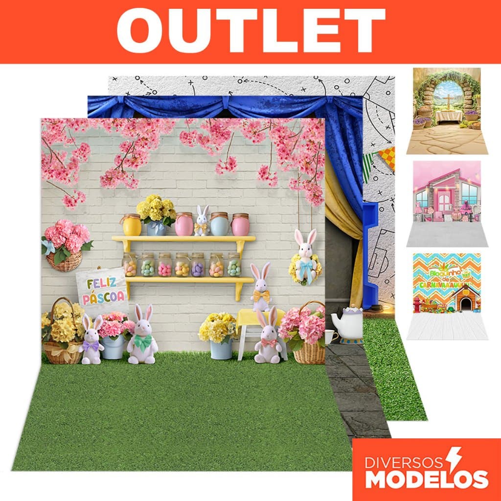 Fundo Fotográfico Pet Shop para Fotos Sublimado Em Tecido - Vários Modelos Queima Estoque 120x170