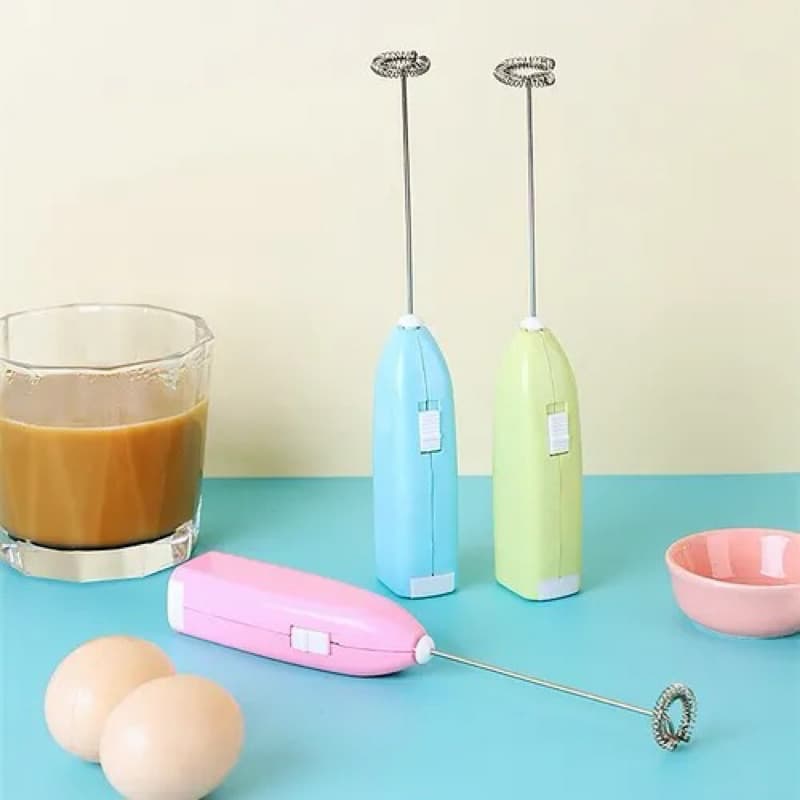 Mini Mixer Elétrico Portátil – Mistura Rápida e Eficiente para Bebidas
