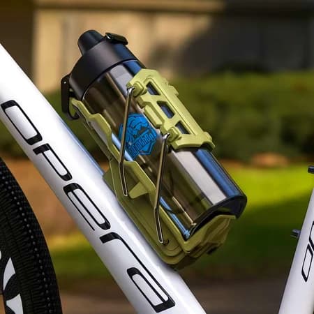 Suporte Porta Copo 360° Universal - Ideal para Carrinho de Bebê e Bike Moto (Clip Rápido)