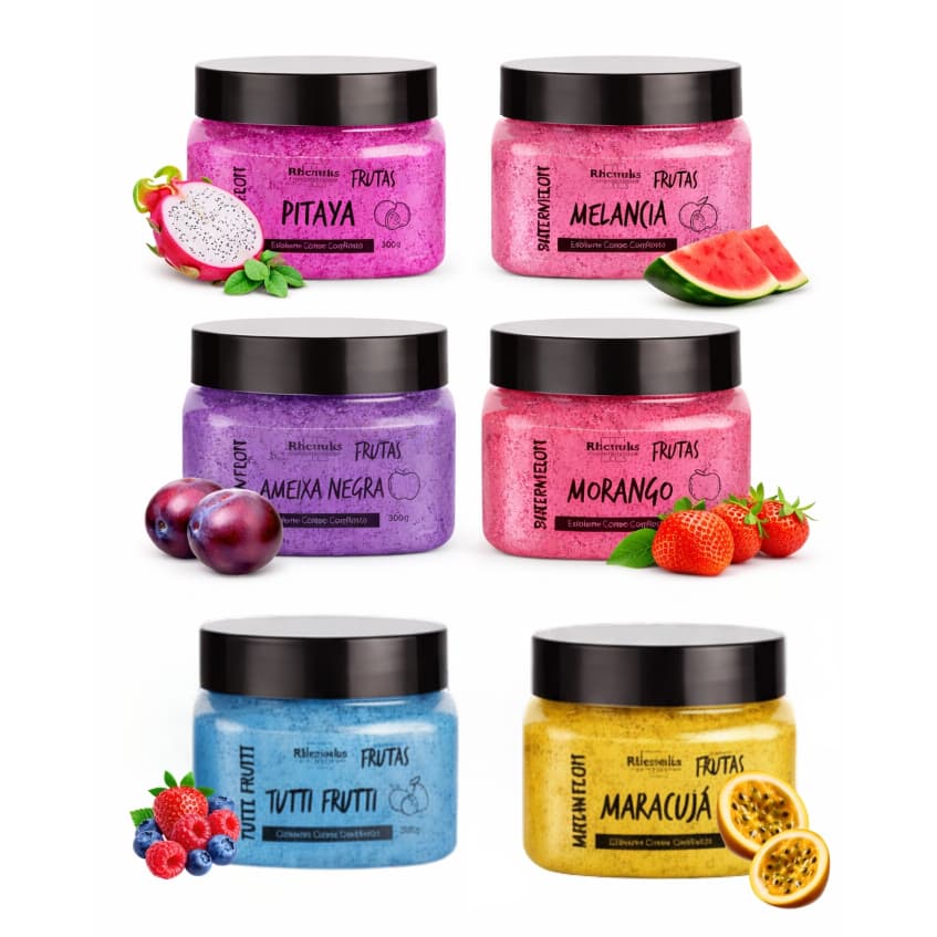 Esfoliante Rhenuks Limpeza Profunda Rosto e Corpo 300g