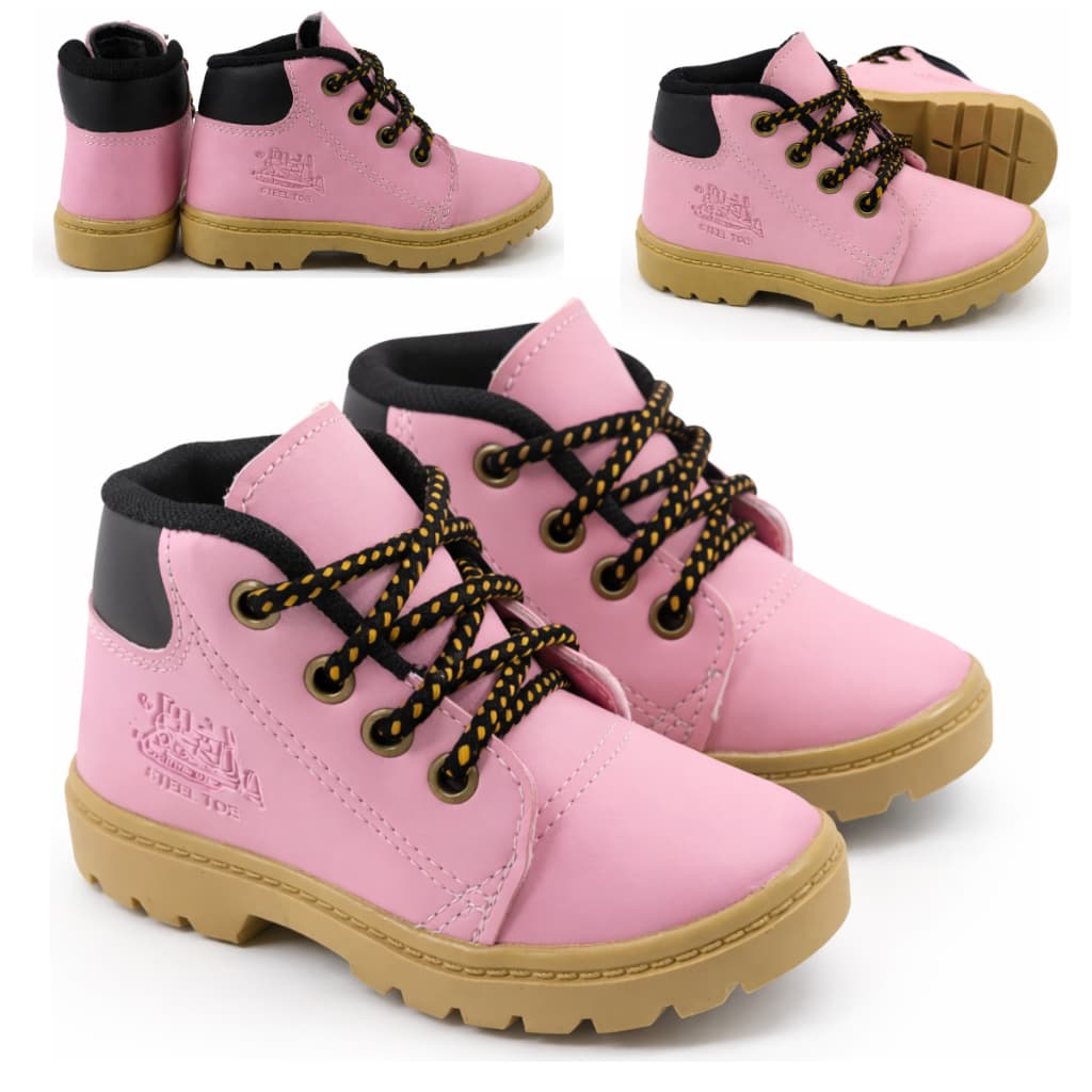 Bota botinha menina e menino infantil bebe coturno promoção