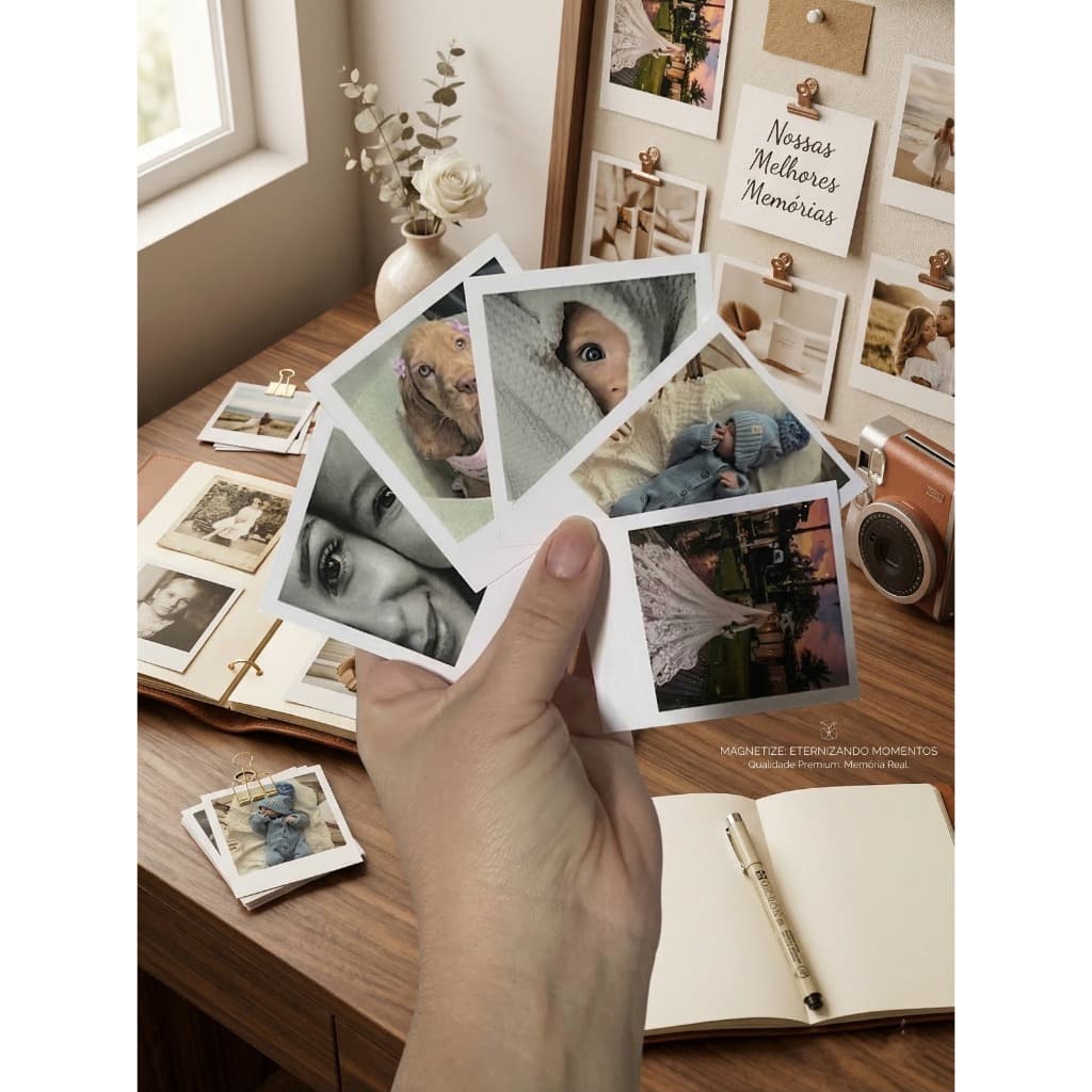 5 Fotos Mini - Pacote Com 5 Fotos