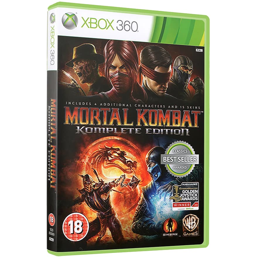 Mortal Kombat 9 komplet Edition - XBOX 360 - CAPA PREMIUM