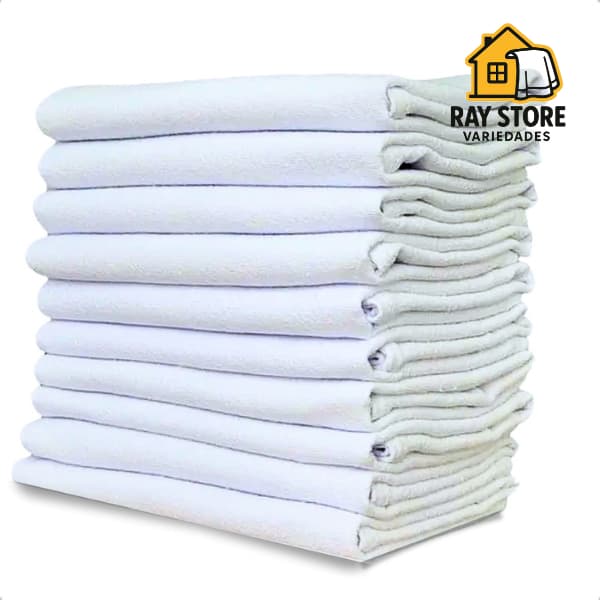 10 Panos de  Prato Grande Santa Margarida Pé de Galinha Kit Com 10 Panos