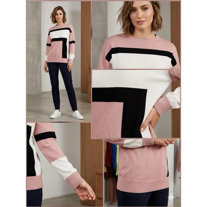 modal de três cores