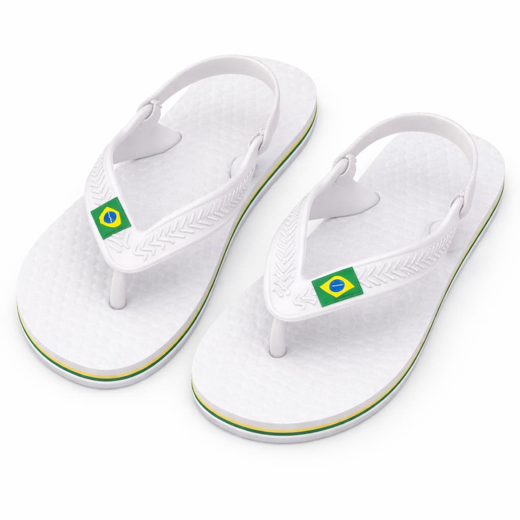 Chinelo Bebê Infantil Elegante com Elástico Confortável Leve, Macio e Seguro 17 ao 24