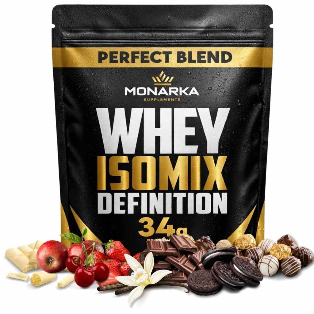 Whey Protein Isolado Concentrado 1kg Importado Suplemento Proteína Muscular Rende+ Sabor Low Carb