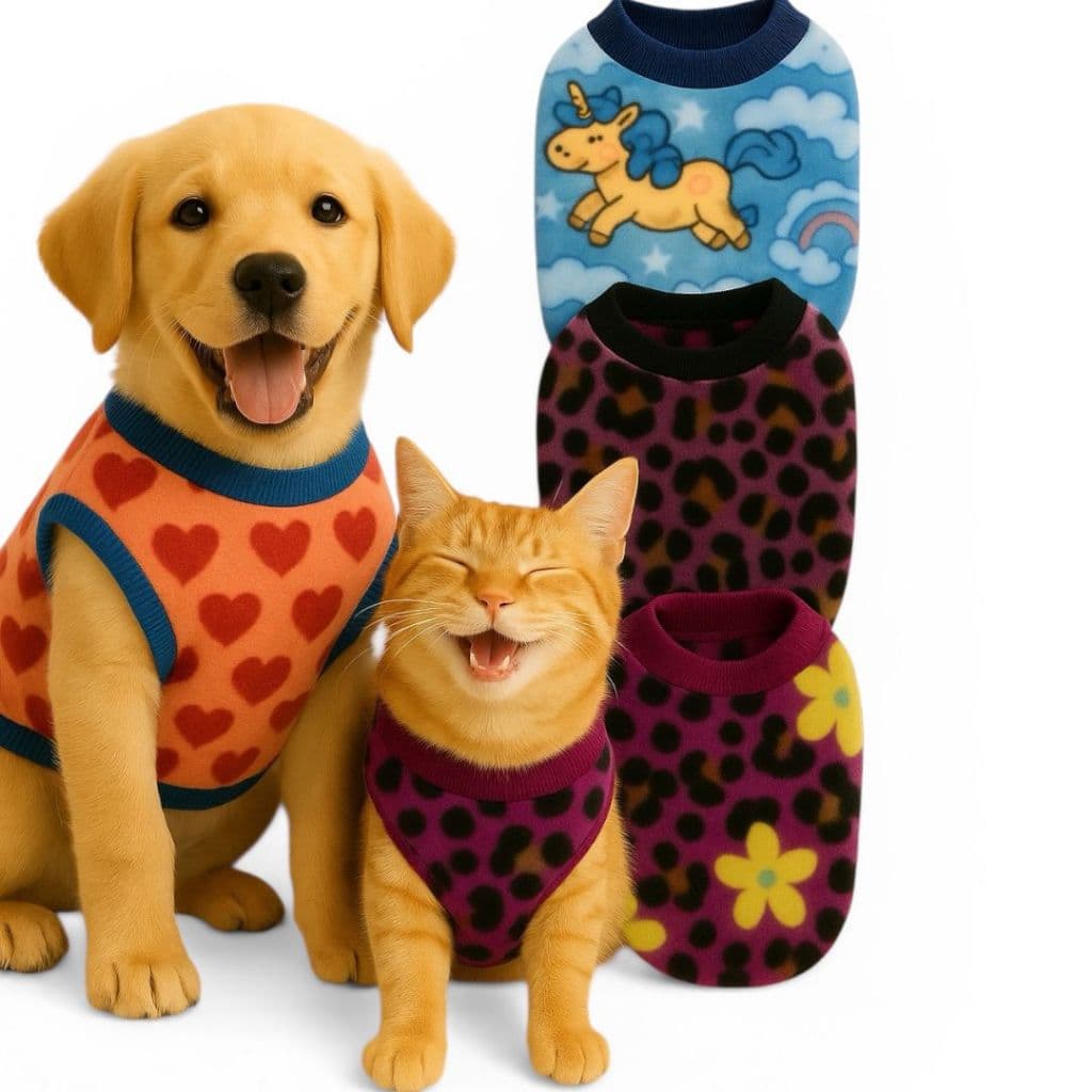 Kit 3 Roupinhas Soft Inverno Para Cachorro Pequeno a Grande Porte Roupa Inverno 100% Soft