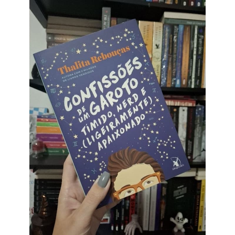 Confissões de um garoto tímido, nerd e apaixonado – Thalita Rebouças | Novo | Nunca Lido | Barato