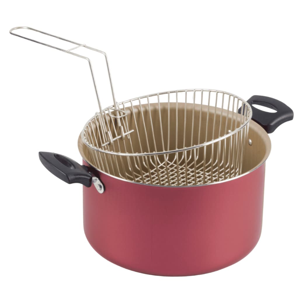 Fritadeira Antiaderente 20Cm Cereja Nacional