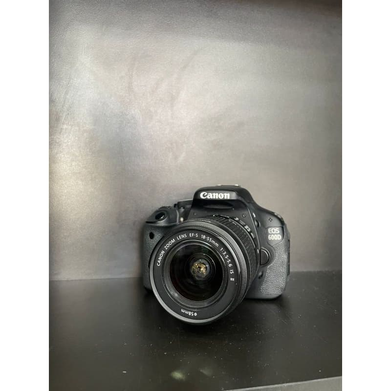 Camera Canon 600D Corpo Preto