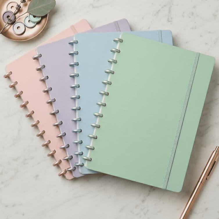 Pasta Catálogo de Disco A4 Inteligente com 20 Envelopes Plástico Papelaria Escritório 12 Discos