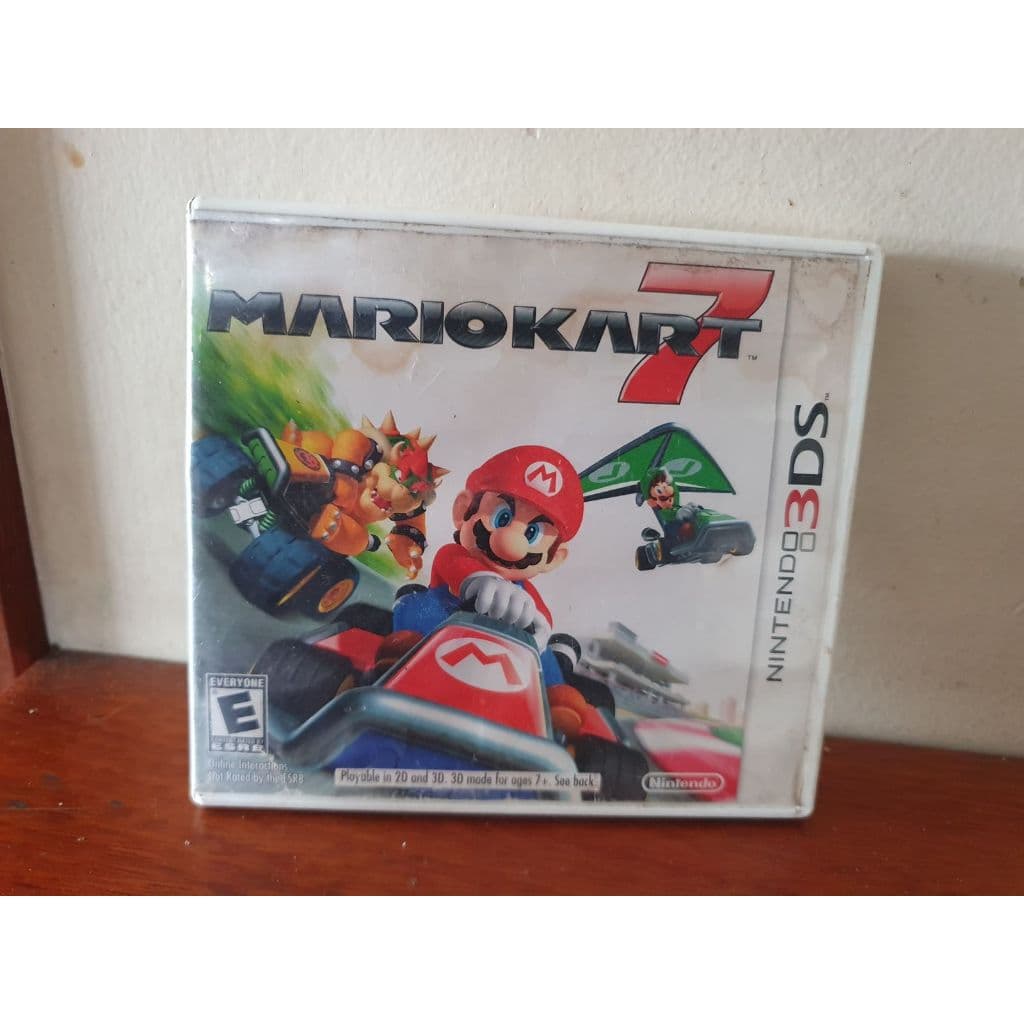 Mario Kart 7 Nintendo 3Ds Somente Caixa com Manual