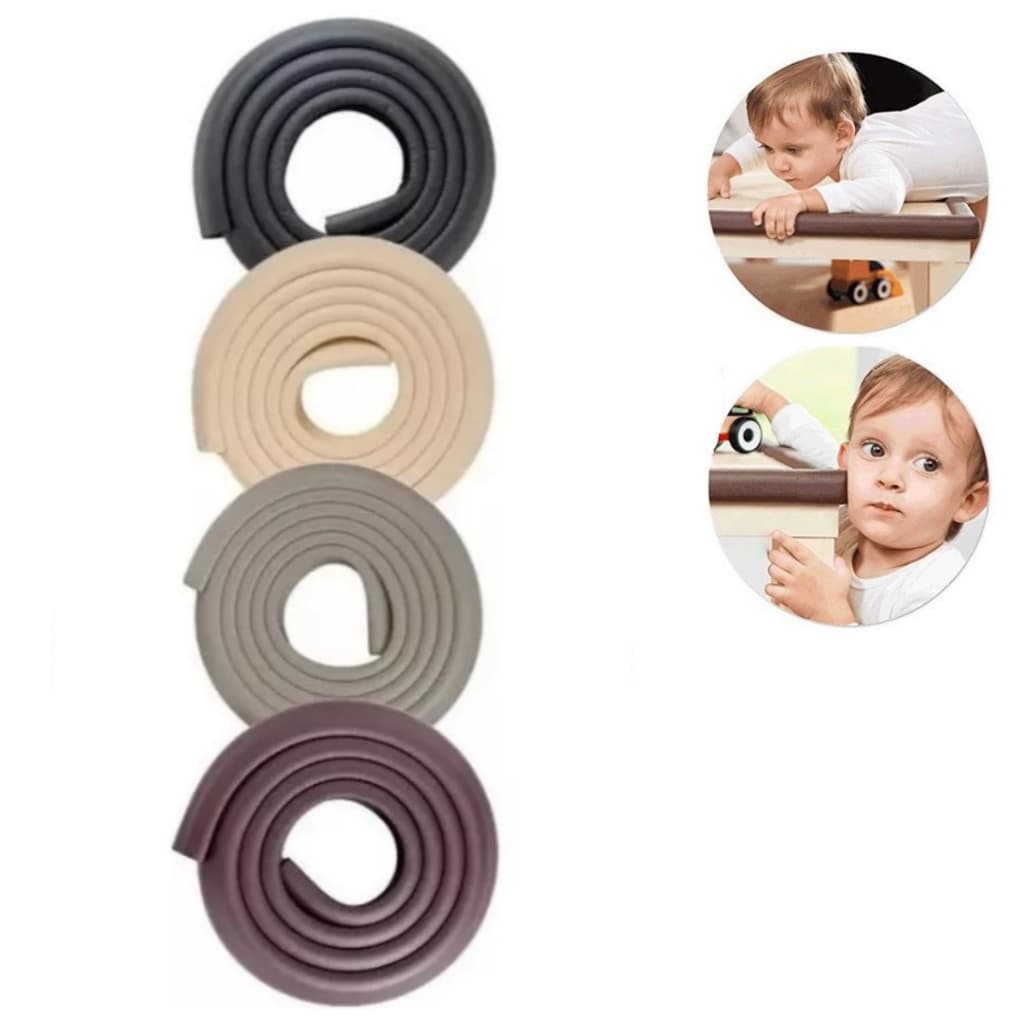 Protetor Quina Para Mesa Borda Vidro Rolo 2 Metros Protege Bebe