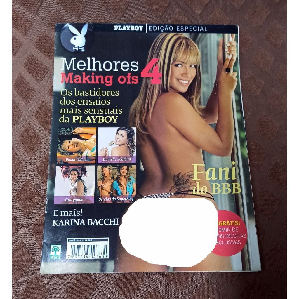 Revista Playboy Especial - Melhores Making Off - Volume 4