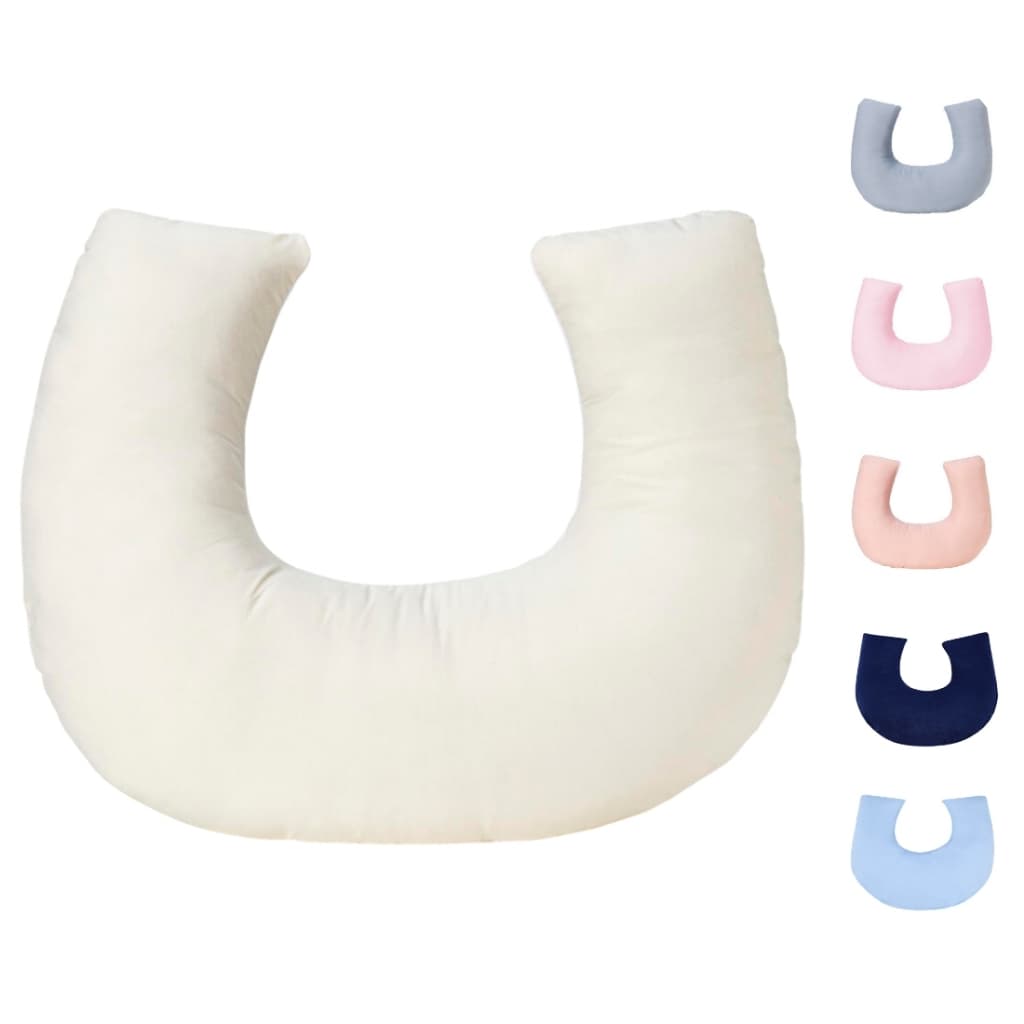 Almofada Amamentação Apoio Para Amamentar Bebê Com Zíper Antialérgico